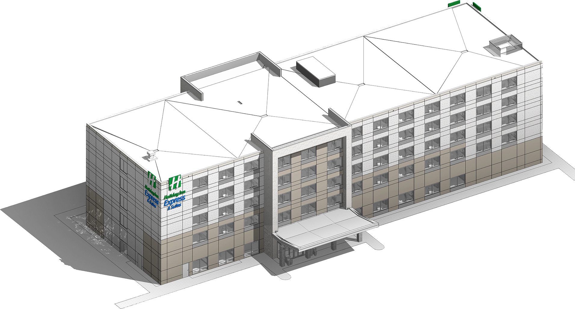 Holiday Inn Express by IHG, W. Springfield, MA architecture design plan