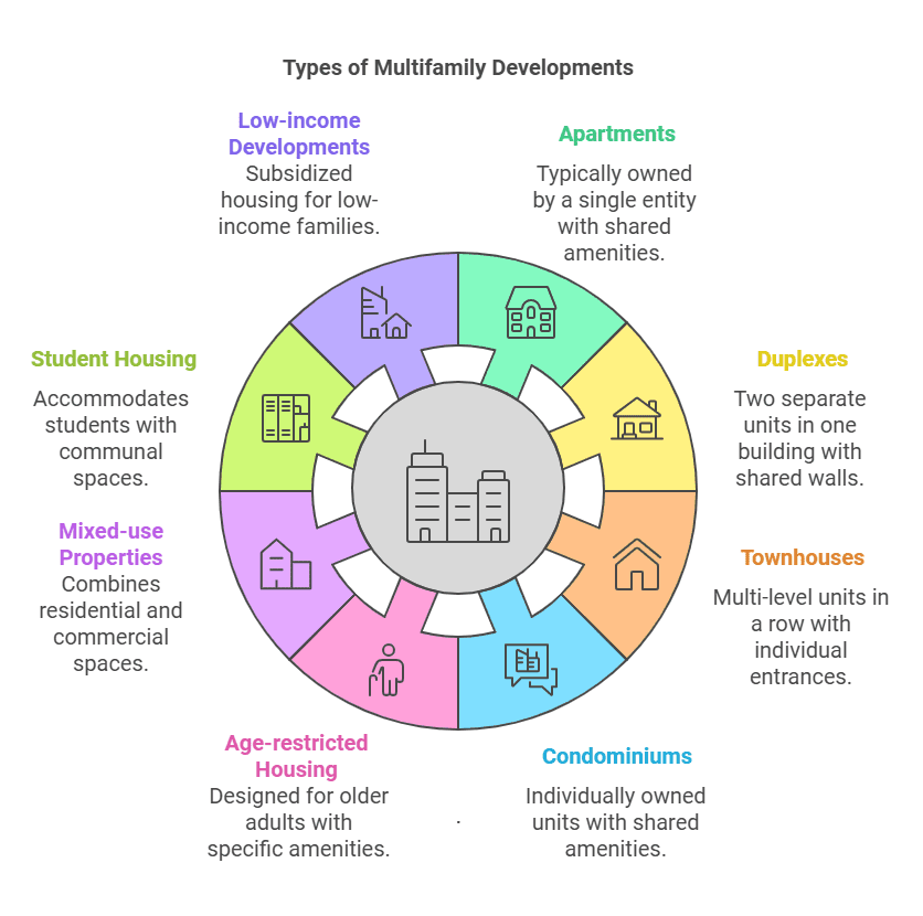Types of multifamily projects