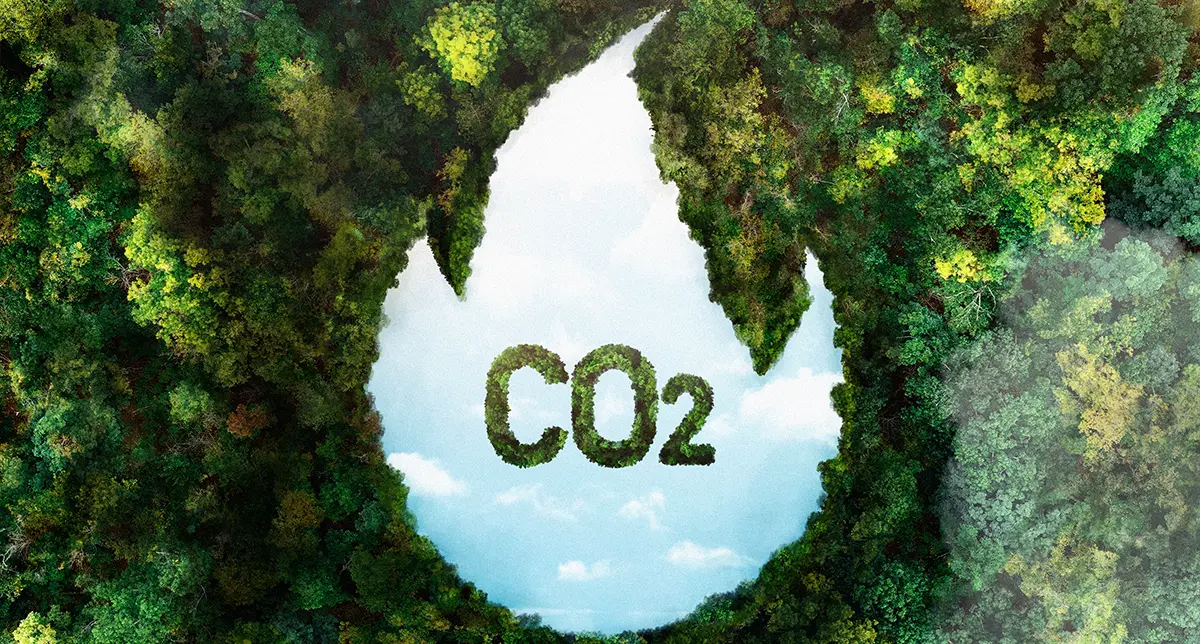 Carbon emission image